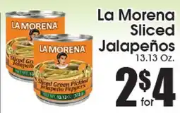 Supremo Foods Inc La Morena Sliced Jalapeños offer