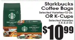Supremo Foods Inc Starkbucks Coffee Bags OR K-Cups offer