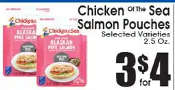 Supremo Foods Inc Chicken Of The Sea Salmon Pouches offer