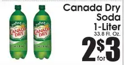 Supremo Foods Inc Canada Dry Soda offer