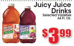 Supremo Foods Inc Juicy Juice Drinks offer