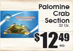 Supremo Foods Inc Palomine Crab Section offer