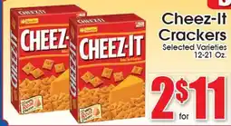 Supremo Foods Inc Cheez-It Crackers offer