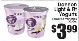 Supremo Foods Inc Dannon Light & Fit Yogurts offer