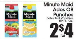 Supremo Foods Inc Minute Maid Ades OR Punches offer