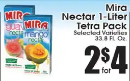Supremo Foods Inc Mira Nectar 1-Liter Tetra Pack offer