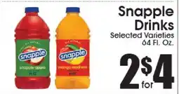 Supremo Foods Inc Snapple Drinks offer