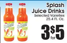 Supremo Foods Inc Splash Juice Drinks offer
