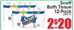 Supremo Foods Inc Scott Bath Tissue offer