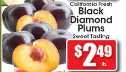 Supremo Foods Inc Black Diamond Plums offer