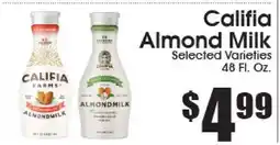 Supremo Foods Inc Califia Almond Milk offer