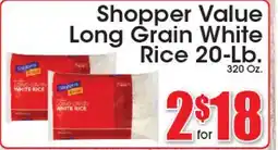 Supremo Foods Inc Shopper Value Long Grain White Rice offer
