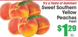 Supremo Foods Inc Sweet Southern Yellow Peaches offer