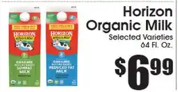 Supremo Foods Inc Horizon Organic Milk offer
