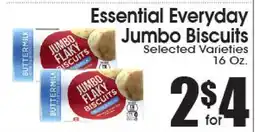 Supremo Foods Inc Essential Everyday Jumbo Biscuits offer