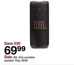 Target JBL Grip portable speaker offer