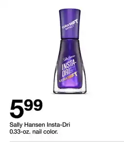 Target Sally Hansen Insta-Dri offer
