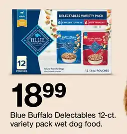 Target Blue Buffalo Delectables 12 Ct Variety Pack Wet Dog Food offer