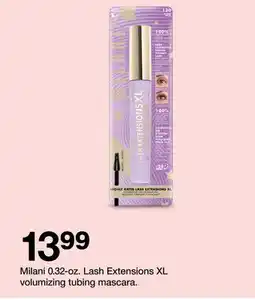 Target Milani 0.32-oz. Lash Extensions XL volumizing tubing mascara offer