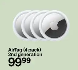 Target AirTag (4 pack) 2nd generation offer
