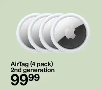 Target AirTag (4 pack) 2nd generation offer