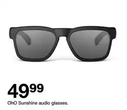 Target OhO Sunshine audio glasses offer