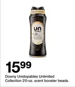 Target Downy Unstopables Unlimited Collection 21.1-oz. scent booster beads offer