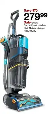 Target Shark CarpetXpert HairPro StainStriker Cleaner offer
