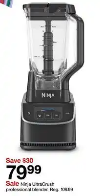 Target Ninja UltraCrush professional blender offer
