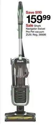 Target shark Navigator Swivel Pot Stick vacuum ZU51 offer