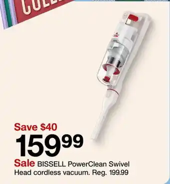Target BISSELL PowerClean Swivel Head cordless vacuum offer