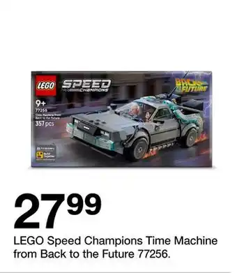 Target LEGO Speed Champions Time Machine from Back to the Future offer