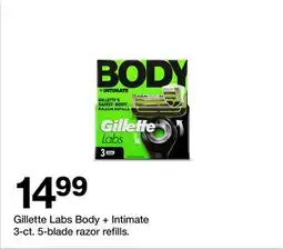 Target Gillette Labs Body + Intimate offer