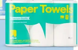 Target up&up 6-pk. triple-roll paper towels offer