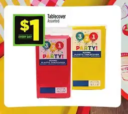Dollar General Tablecover offer