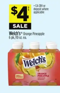 Dollar General Welch's Orange Pineapple offer