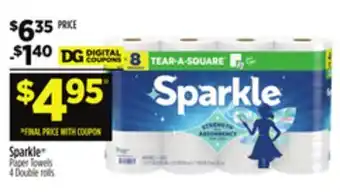 Dollar General Sparkle Paper Towels offer