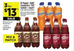 Dollar General Dr Pepper , A&W , Canada Dry , 7UP , Sunkist or Squirt offer
