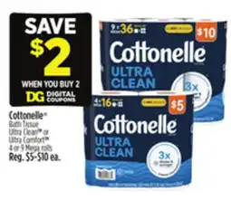 Dollar General Cottonelle Bath Tissue offer