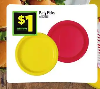 Dollar General Party Plates offer