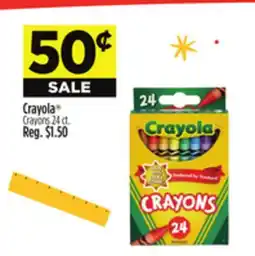Dollar General Crayola Crayons offer