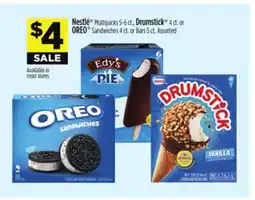 Dollar General Nestle Multipacks, Drumstick or OREO Sandwiches or Bars offer