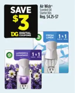 Dollar General Air Wick Scented Oil Starter Kits offer