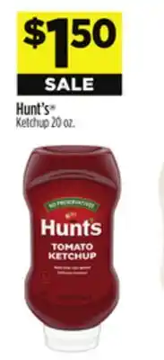 Dollar General Hunt's Ketchup offer