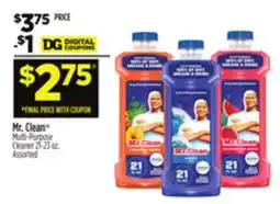 Dollar General Mr. Clean Multi-Purpose Cleaner offer