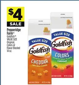 Dollar General Pepperidge Farm Goldfish offer