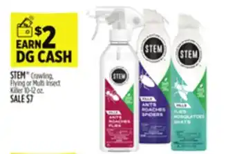 Dollar General STEM Crawling, Flying or Multi Insect Killer offer