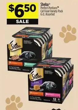 Dollar General Sheba Perfect Portions Cat Food Variety offer