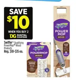 Dollar General Swiffer Qualifying PowerMop Wood Products offer