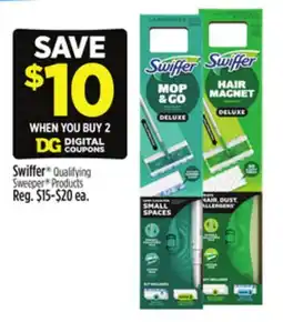 Dollar General Swiffer Qualifying Sweeper Products offer